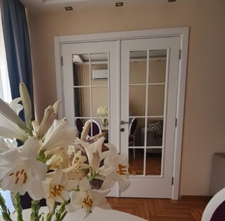 dvokrilna vrata sa staklom